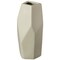 Decorative Ceramic Multi Paned Vase, Modern Style Centerpiece Table Vase